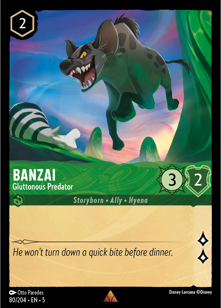 Banzai - Gluttonous Predator (Foil)