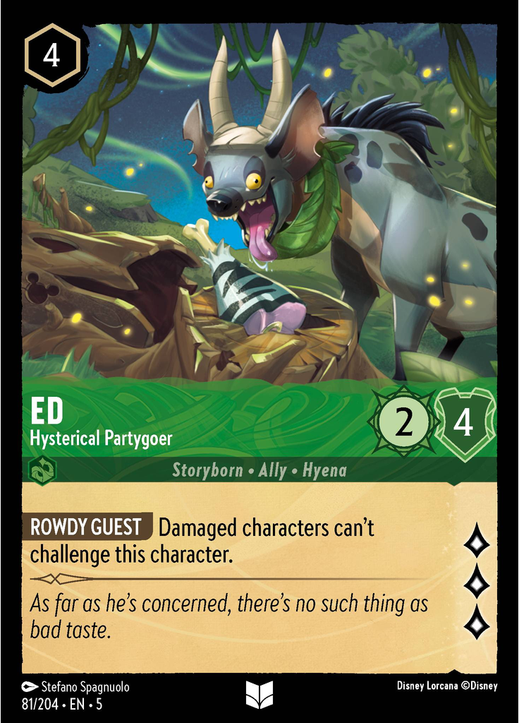 Ed - Hysterical Partygoer (Foil)