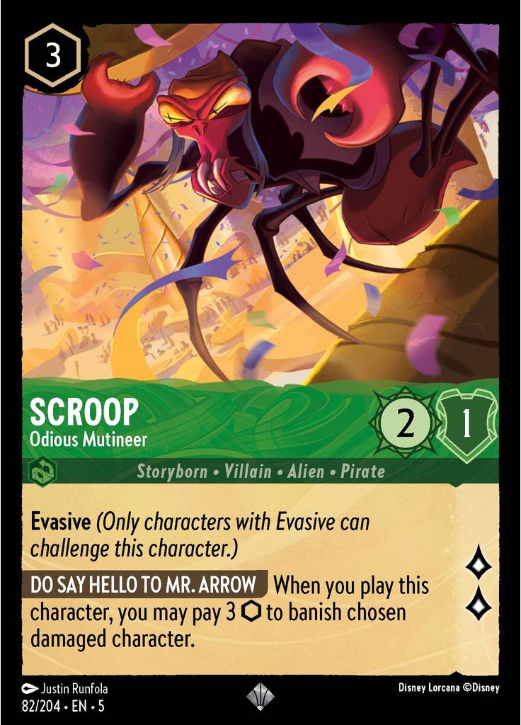 Scroop - Odious Mutineer (Foil)