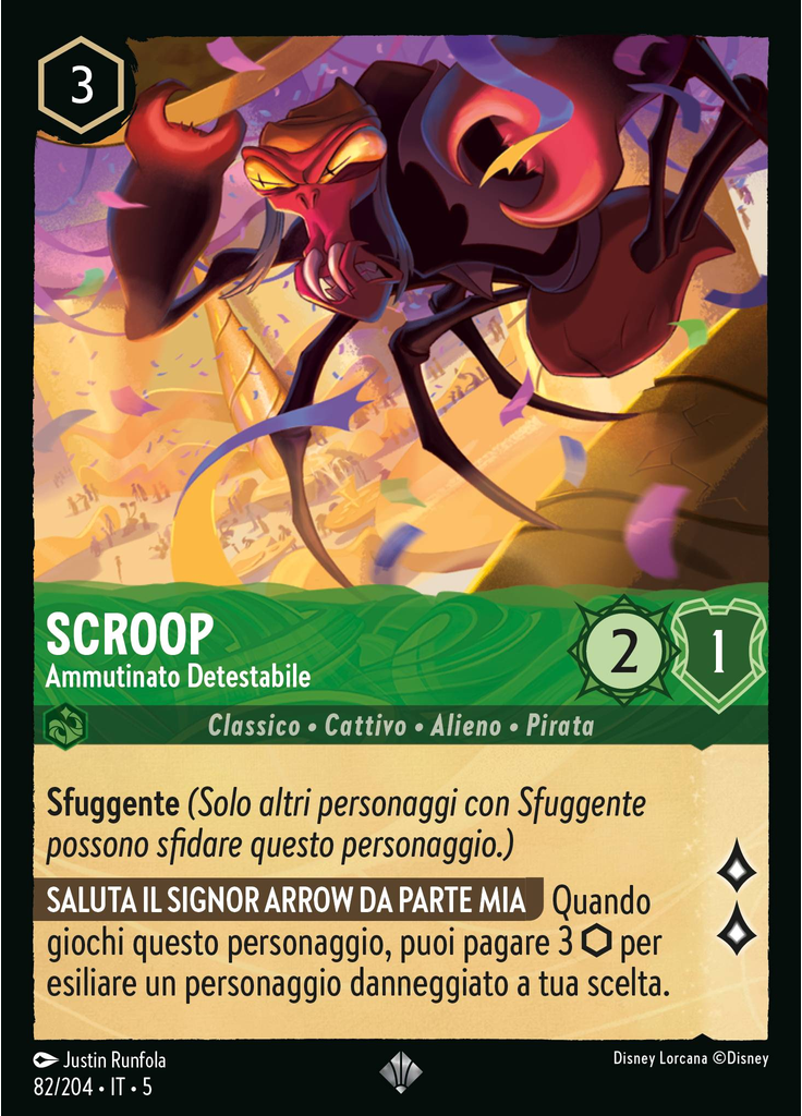 Scroop - Odious Mutineer (Foil)