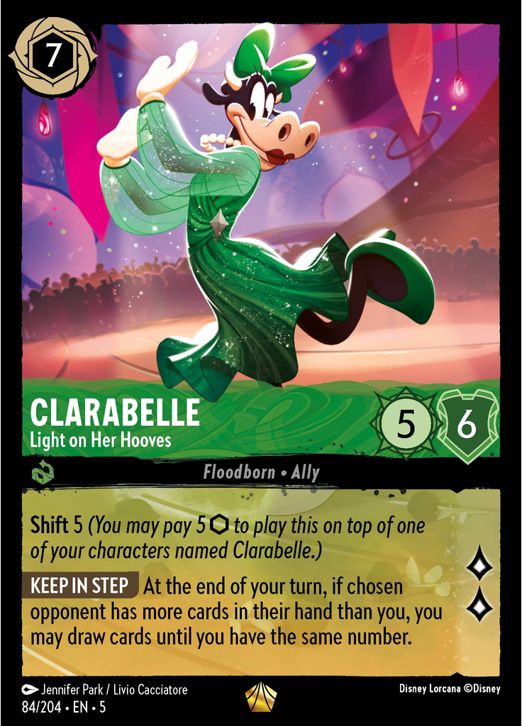 Clarabelle - Light on Her Hooves (Foil)