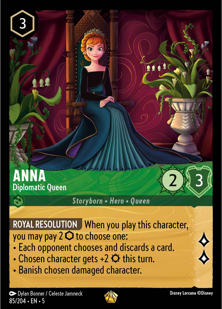 Anna - Diplomatic Queen (Foil)