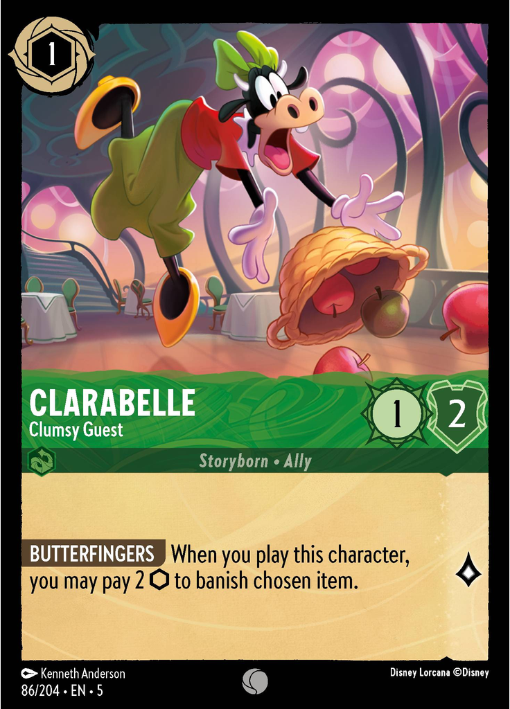 Clarabelle - Clumsy Guest (Foil)