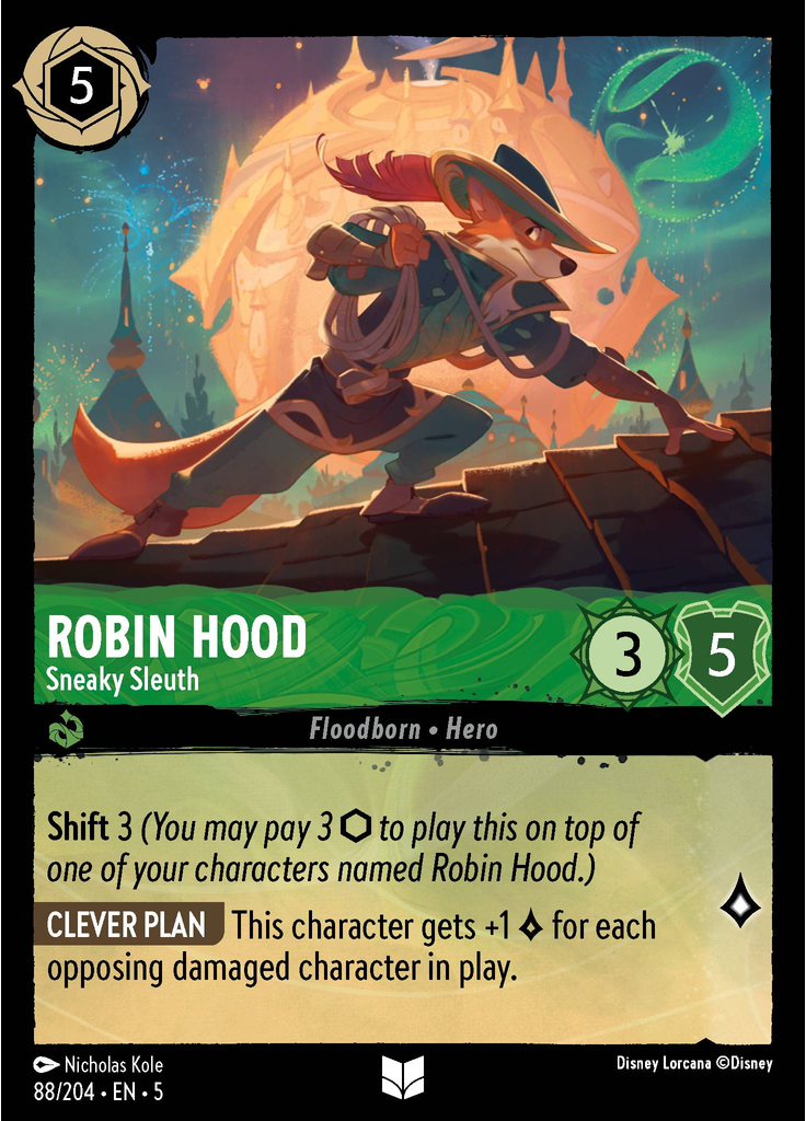 Robin Hood - Sneaky Sleuth (Foil)