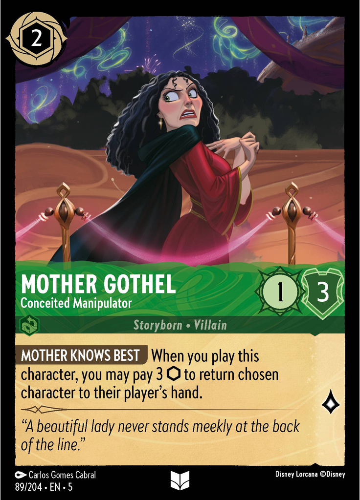 Mother Gothel - Conceited Manipulator (Foil)