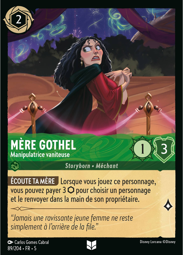 Mother Gothel - Conceited Manipulator (Foil)