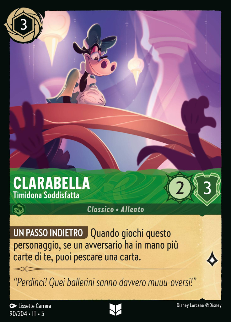 Clarabelle - Contented Wallflower (Foil)