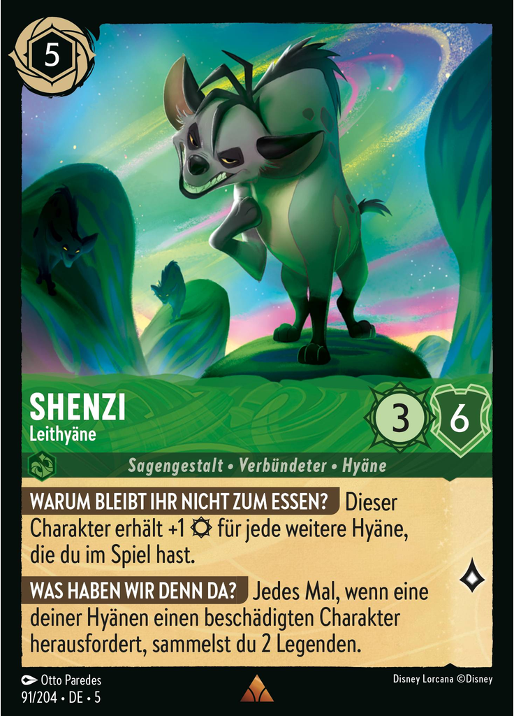 Shenzi - Head Hyena (Foil)