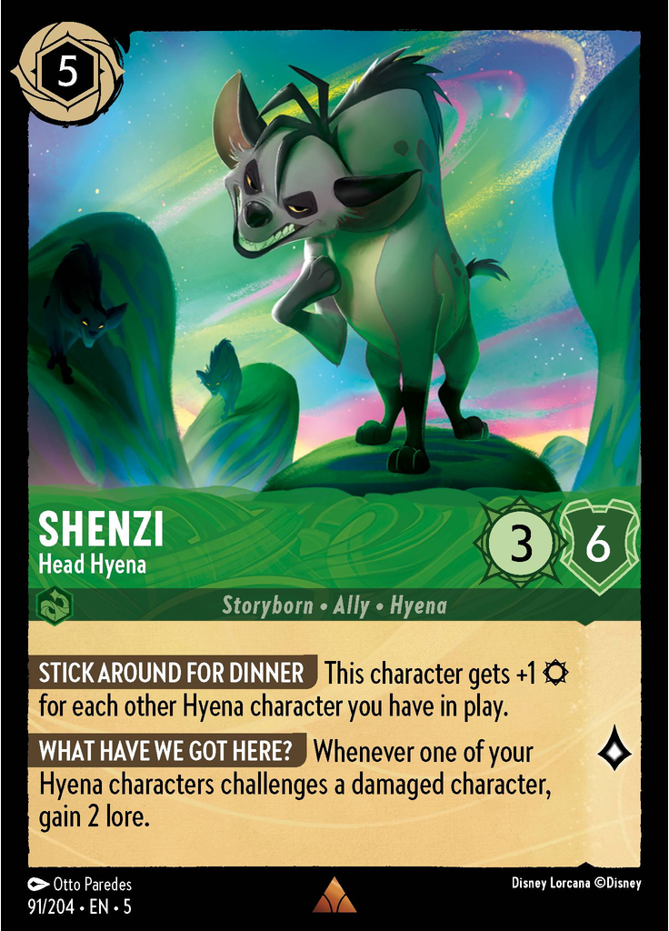 Shenzi - Head Hyena (Foil)