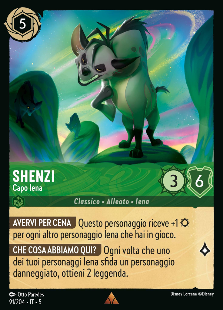 Shenzi - Head Hyena (Foil)