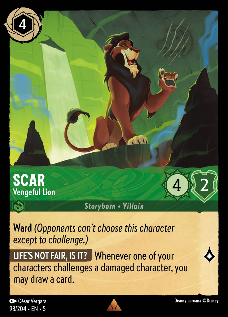 Scar - Vengeful Lion (Foil)