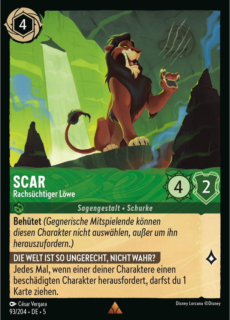 Scar - Vengeful Lion