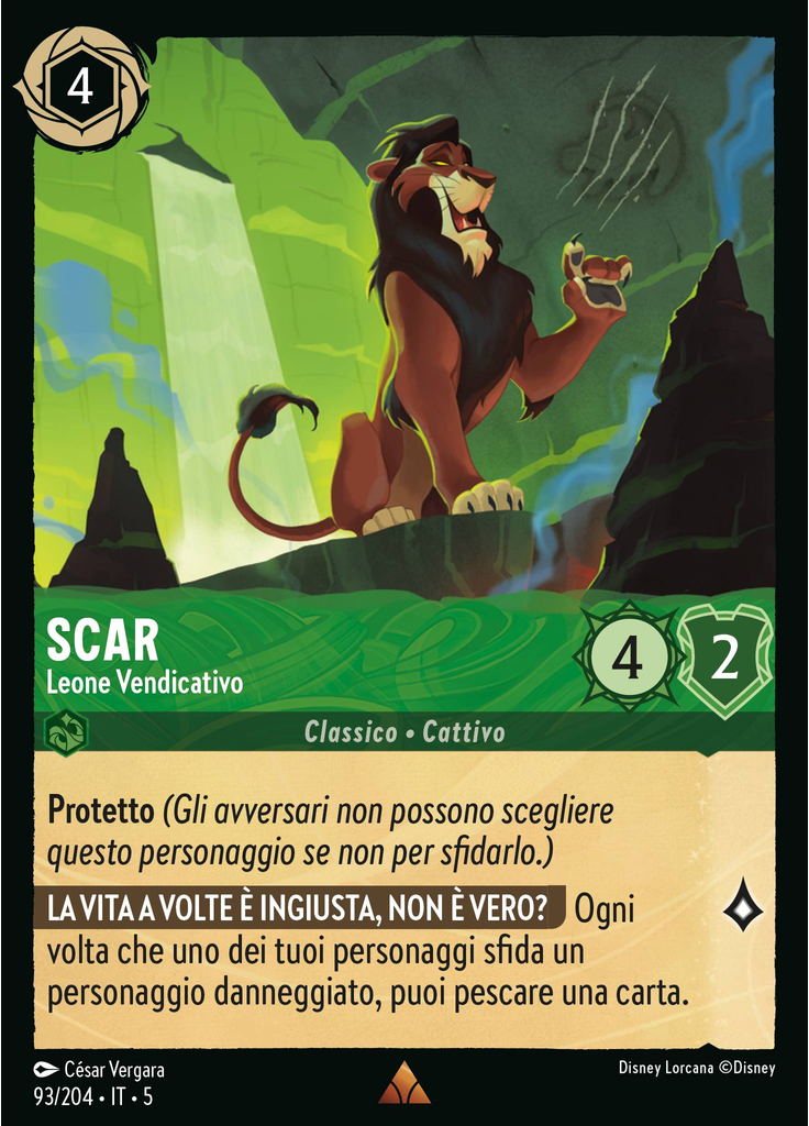 Scar - Vengeful Lion
