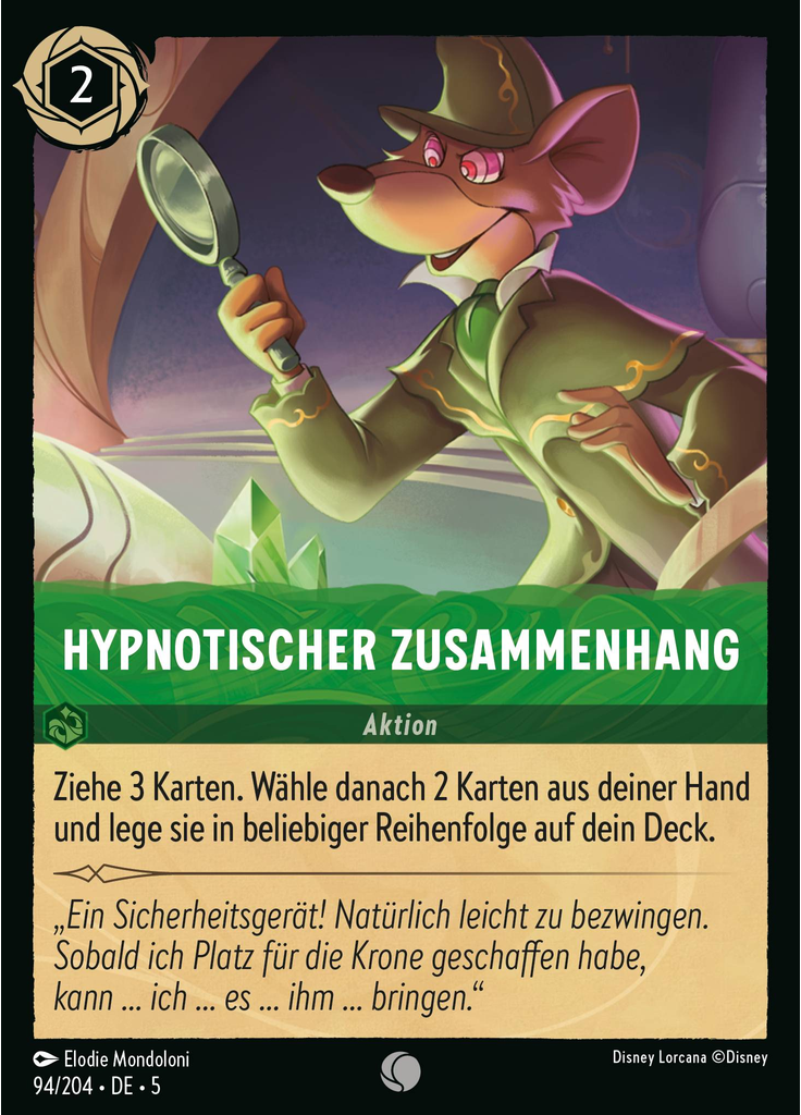Hypnotic Deduction (Foil)