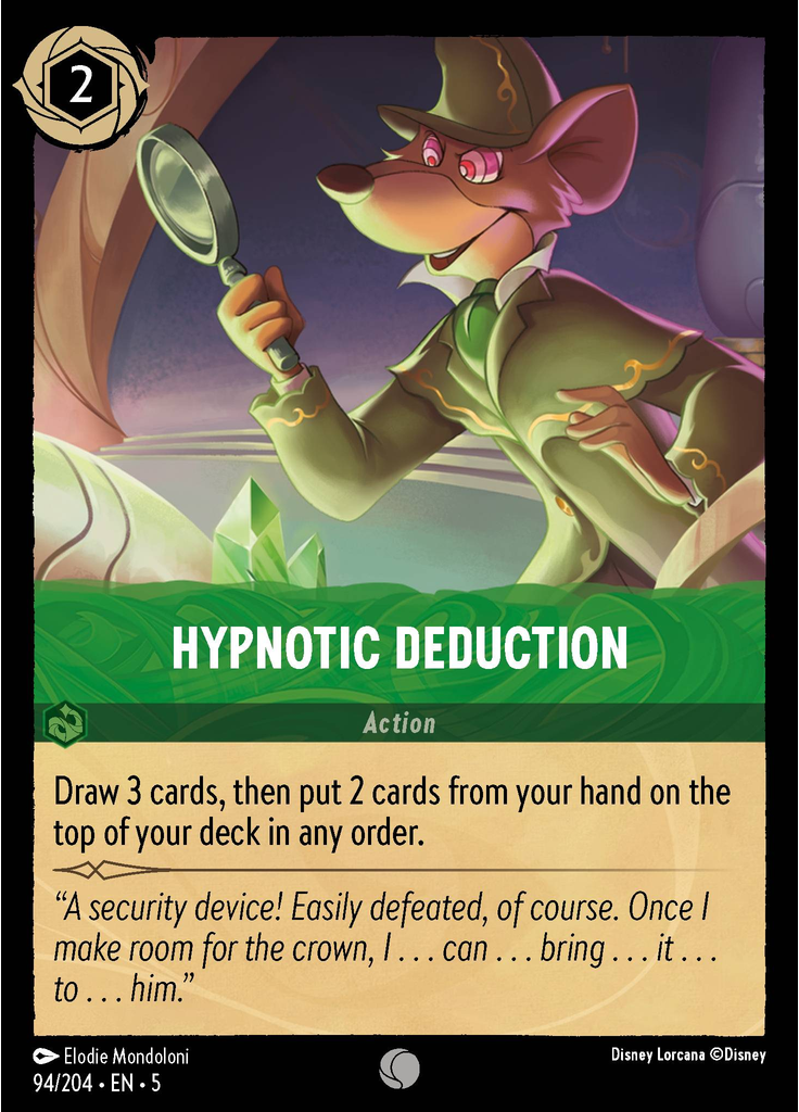 Hypnotic Deduction (Foil)