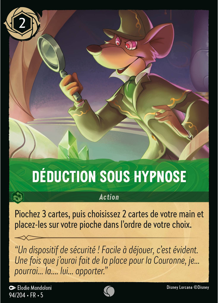 Hypnotic Deduction (Foil)