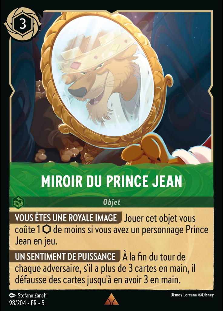 Prince John's Mirror