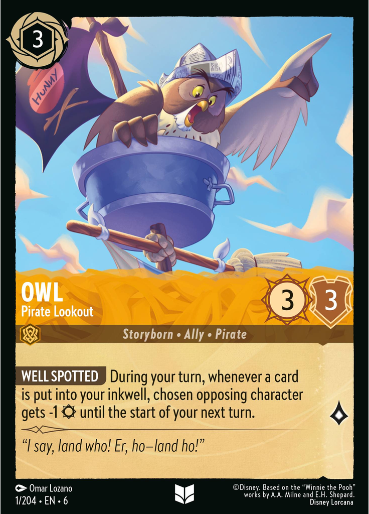 Owl - Pirate Lookout (Foil)