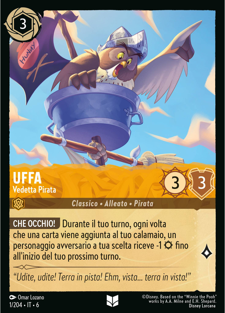 Owl - Pirate Lookout (Foil)