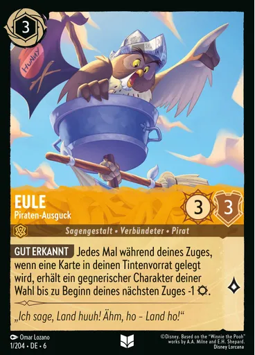 Owl - Pirate Lookout