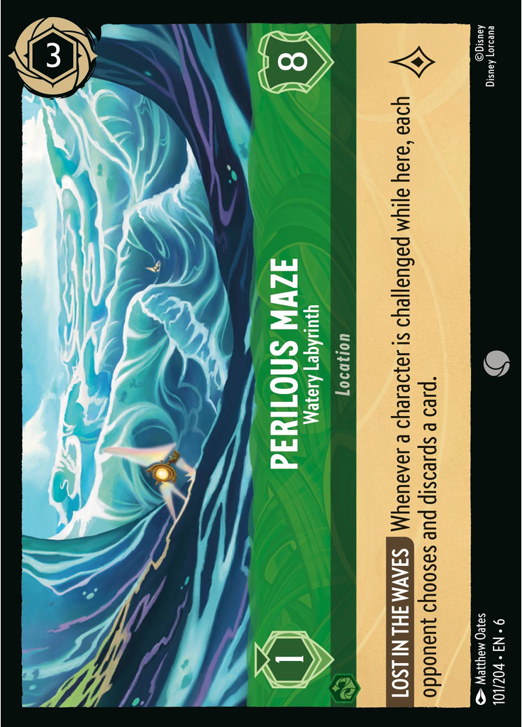 Perilous Maze - Watery Labyrinth (Foil)