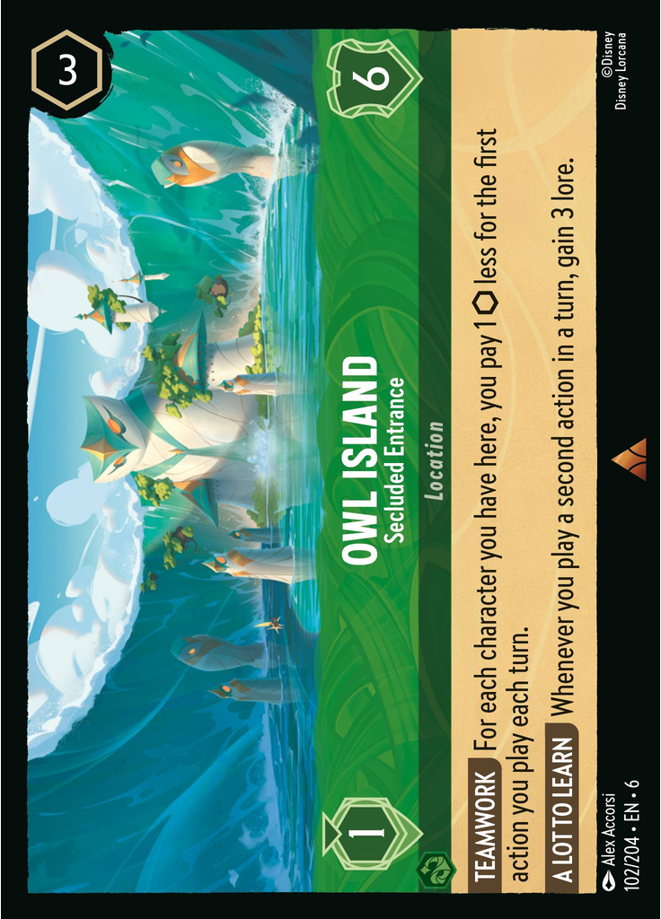 Owl Island - Secluded Entrance (Foil)