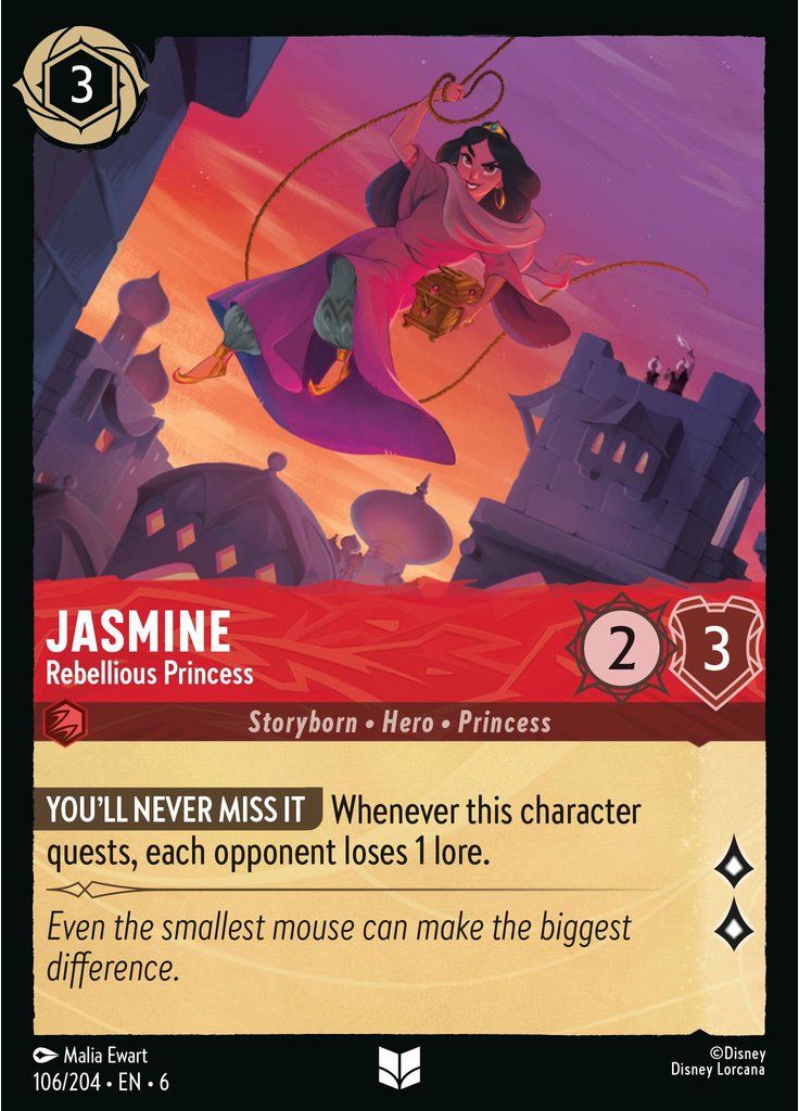 Jasmine - Rebellious Princess (Foil)