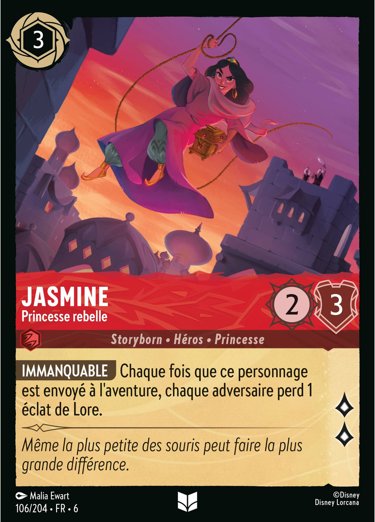 Jasmine - Rebellious Princess (Foil)