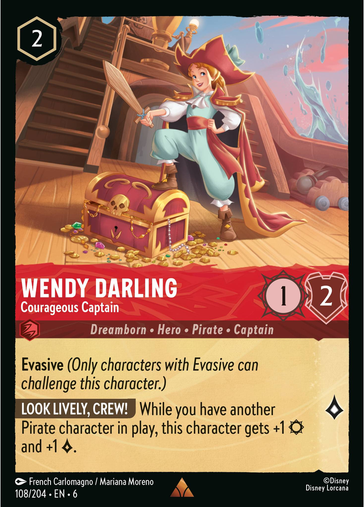 Wendy Darling - Courageous Captain (Foil)