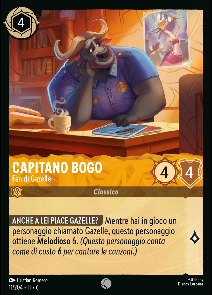 Chief Bogo - Gazelle Fan (Foil)