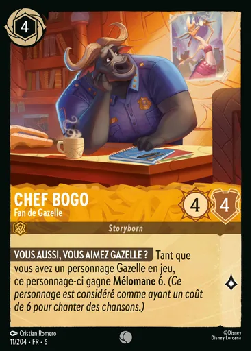 Chief Bogo - Gazelle Fan
