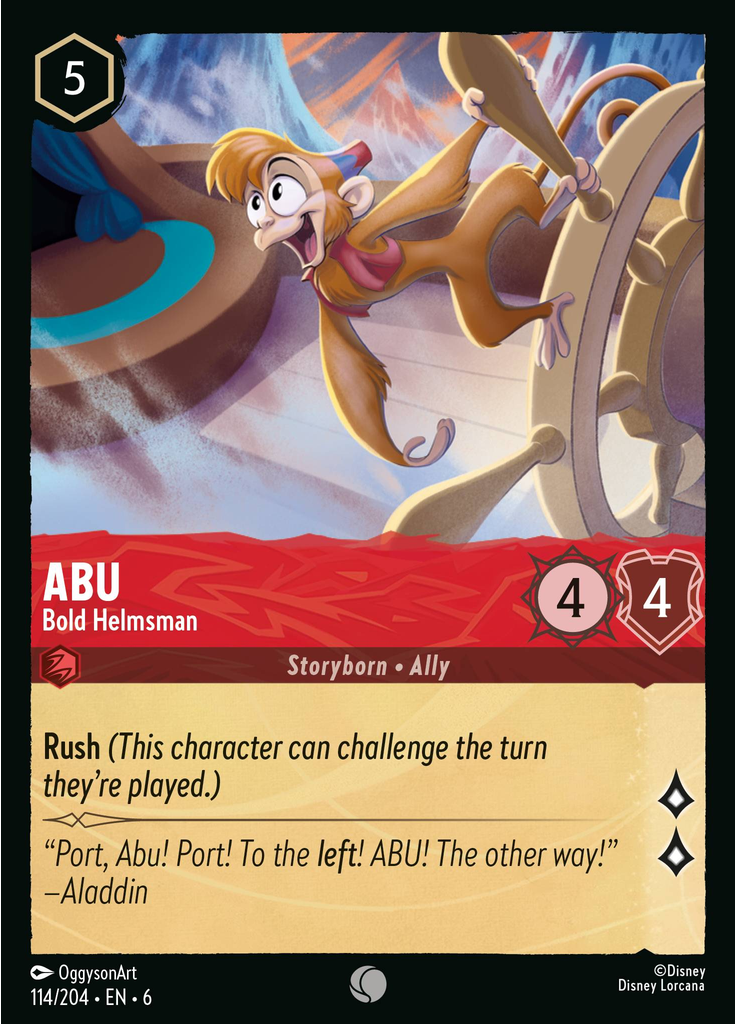 Abu - Bold Helmsman (Foil)