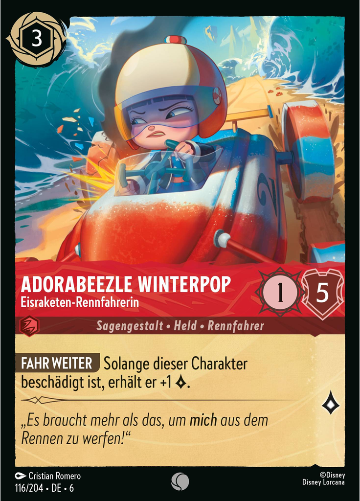 Adorabeezle Winterpop - Ice Rocket Racer (Foil)
