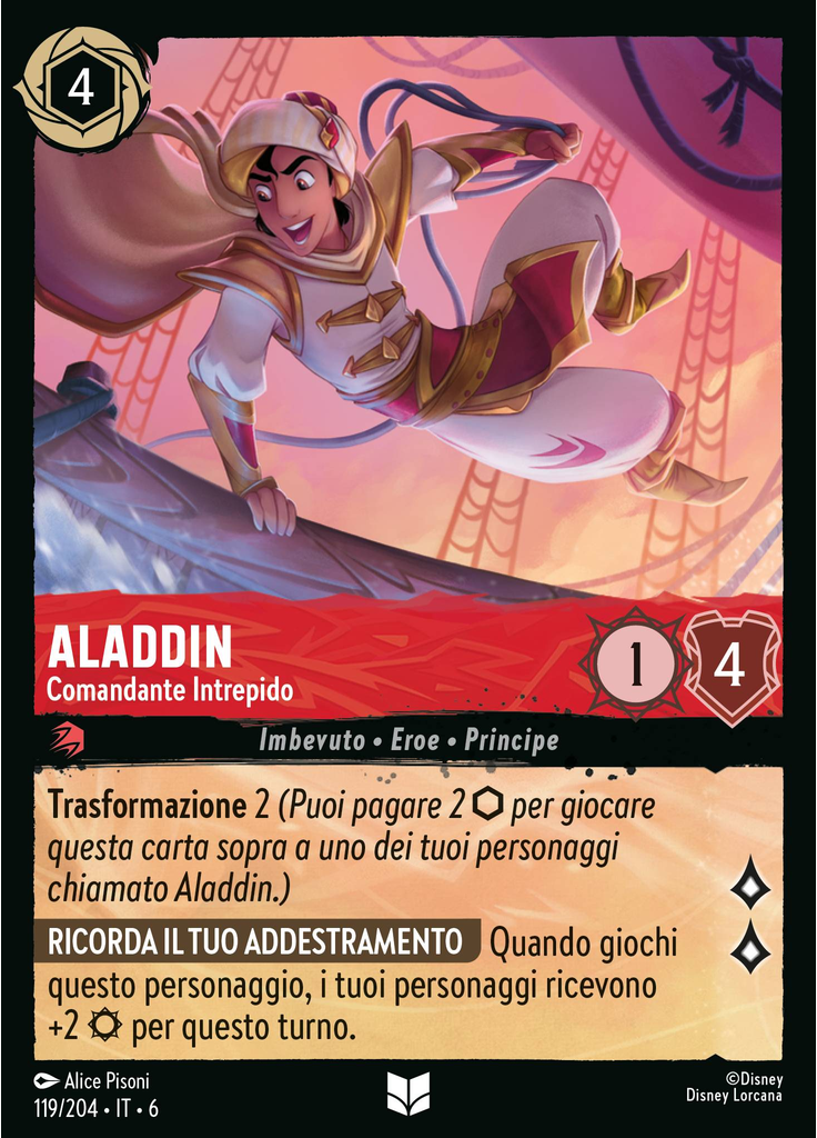 Aladdin - Intrepid Commander (Foil)