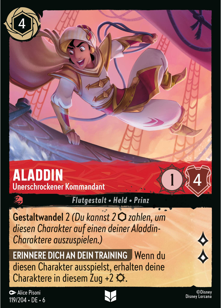 Aladdin - Intrepid Commander