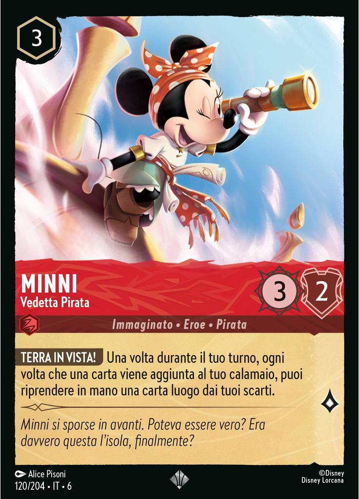 Minnie Mouse - Pirate Lookout (Foil)