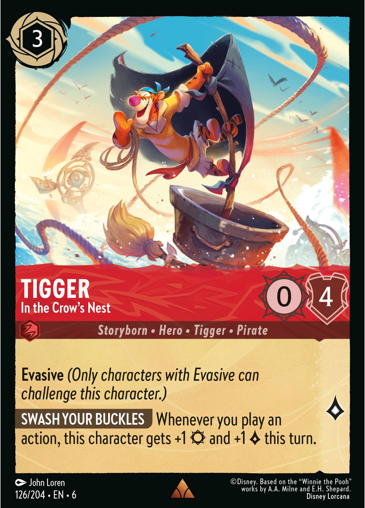 Tigger - In the Crow's Nest (Foil)