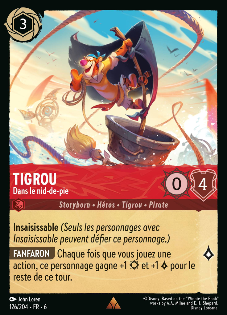 Tigger - In the Crow's Nest (Foil)
