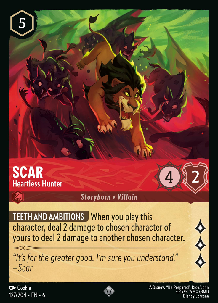 Scar - Heartless Hunter (Foil)