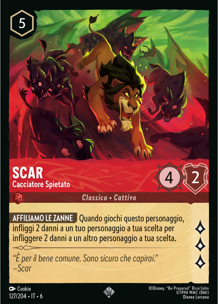 Scar - Heartless Hunter (Foil)