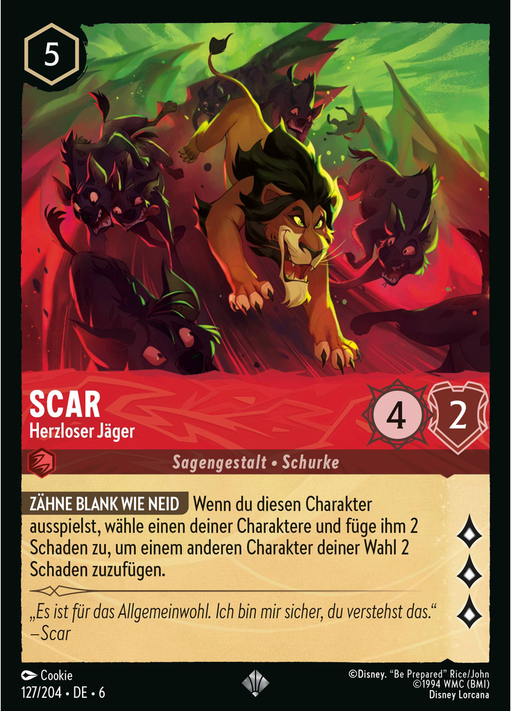 Scar - Heartless Hunter