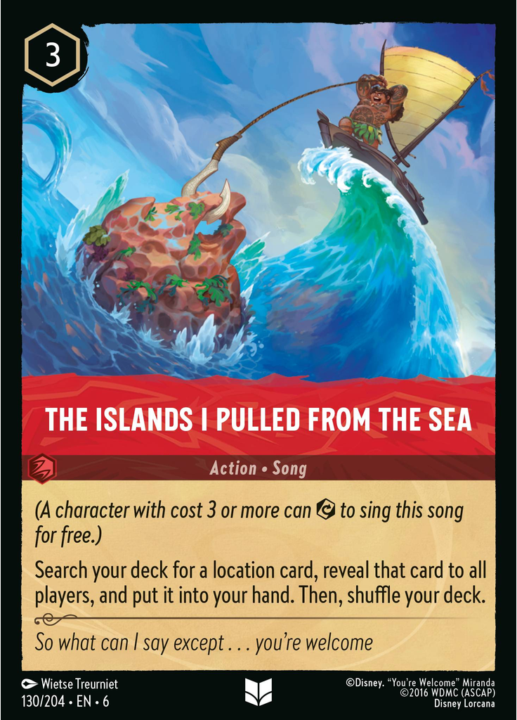The Islands I Pulled from the Sea (Foil)