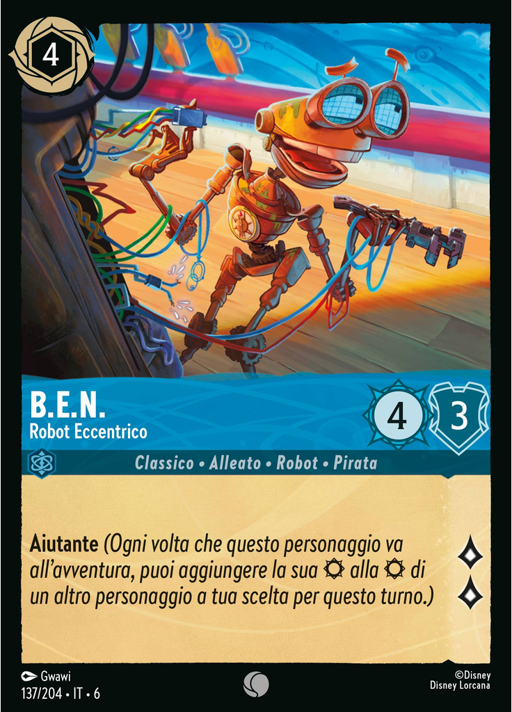 B.E.N. - Eccentric Robot (Foil)