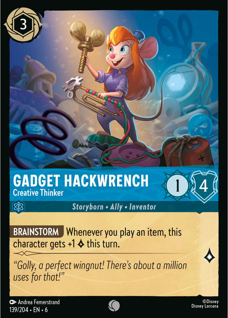 Gadget Hackwrench - Creative Thinker (Foil)