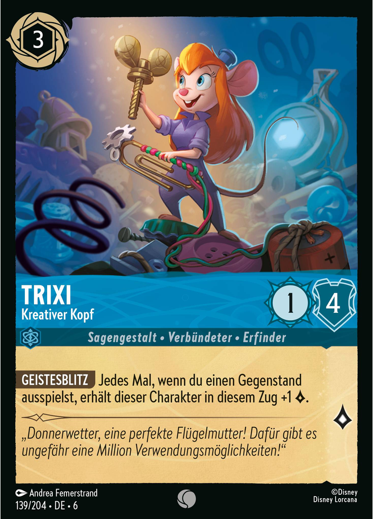 Gadget Hackwrench - Creative Thinker