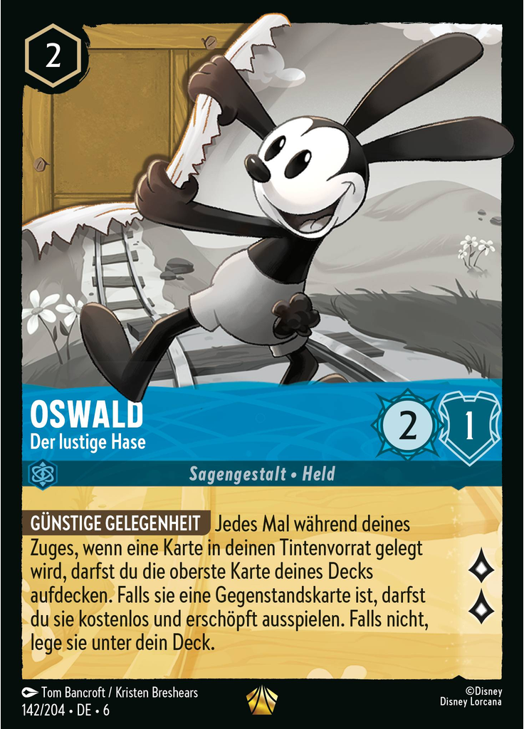 Oswald - The Lucky Rabbit (Foil)