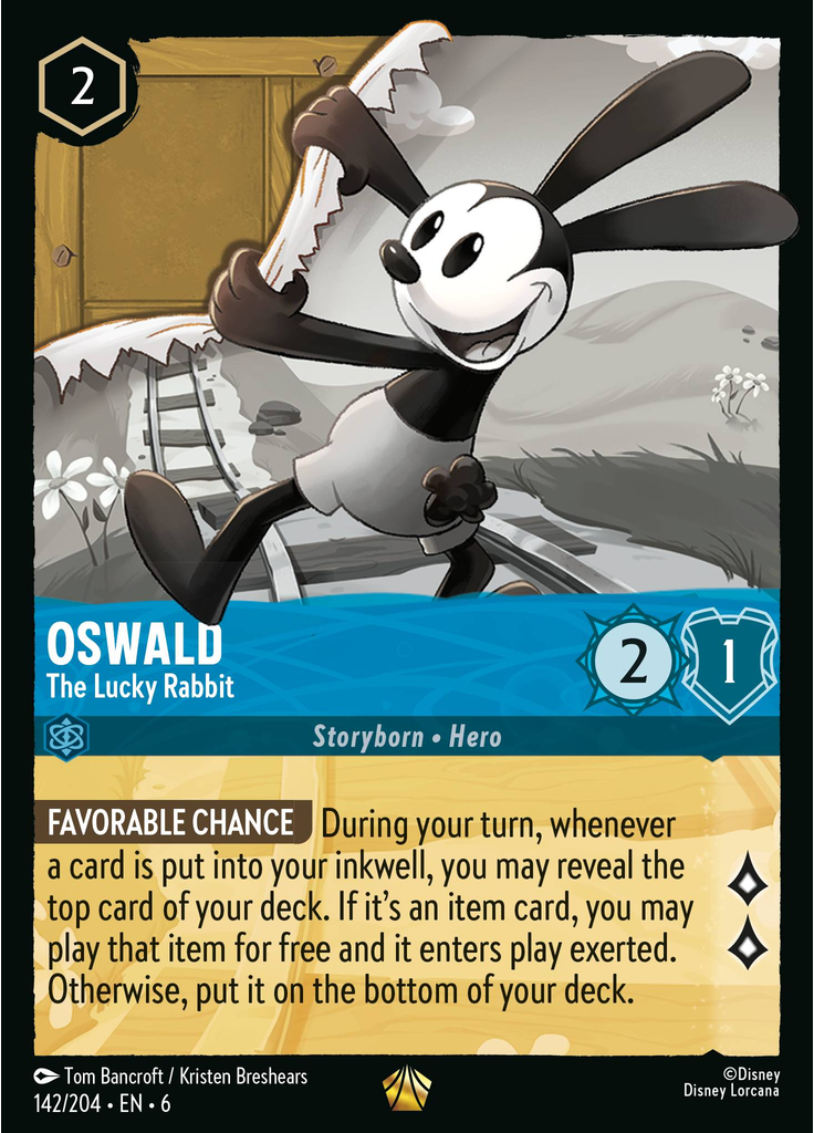 Oswald - The Lucky Rabbit (Foil)