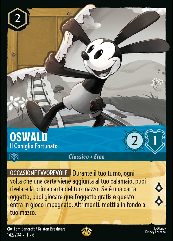 Oswald - The Lucky Rabbit (Foil)