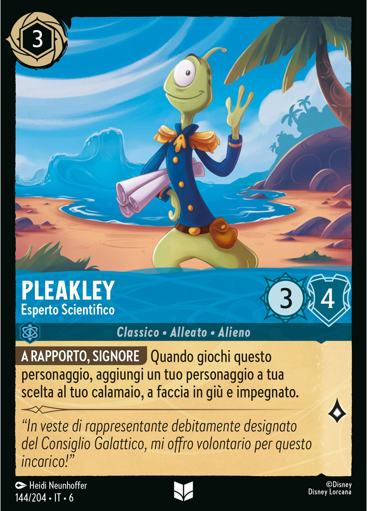 Pleakley - Scientific Expert