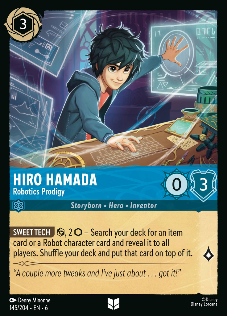 Hiro Hamada - Robotics Prodigy (Foil)